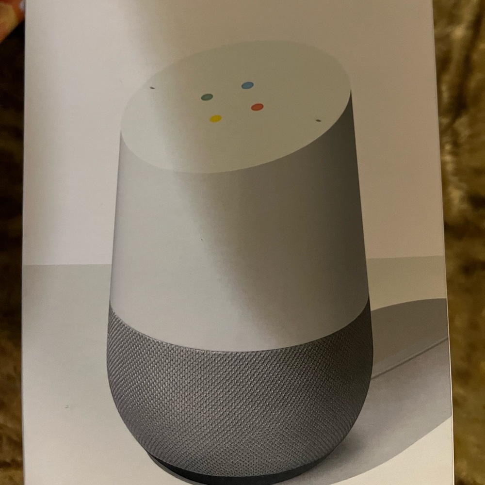 Google speaker brand new used basically brand new